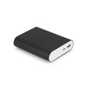 EMLYN. Bateria portátil em alumínio e bateria de lítio com capacidade de 8'000 mAh