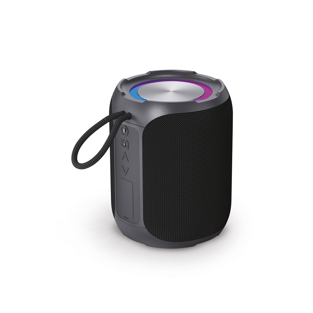 AVICENNA. Caixa de som em ABS 100% reciclado à prova de água com classificação IPX6 2'600 mAh