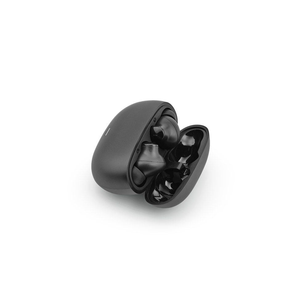 PASCAL. Fone de ouvido wireless em ABS 100% reciclado e autonomia de 6h