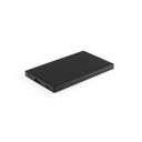 WIGNER. Bateria portátil em ABS 100% reciclado e bateria em lítio com capacidade de 4'000 mAh