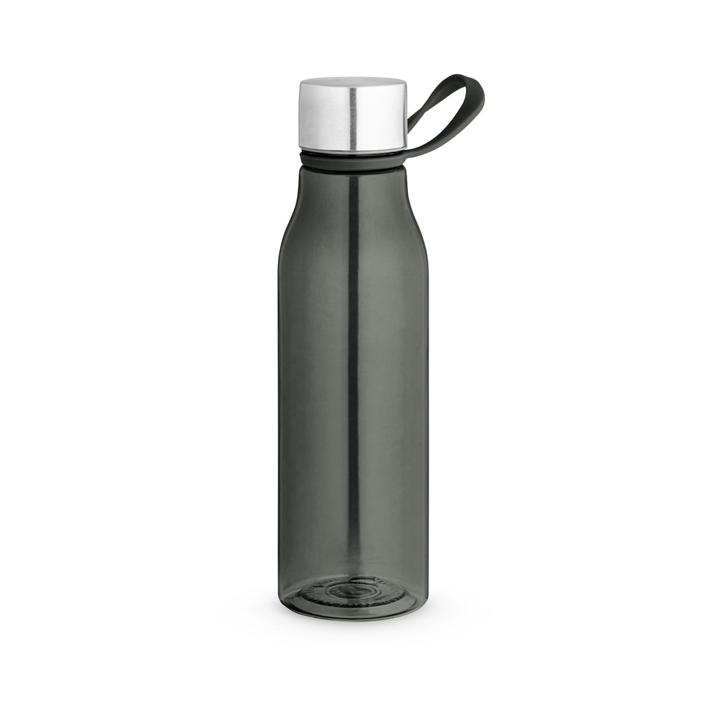 SENNA. Squeeze em PET 100% reciclado com alça de silicone 590 mL