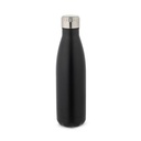 SHOW SATIN. Garrafa em aço inox de parede dupla térmica, isolada a vácuo, com tampa em aço inox 500 mL