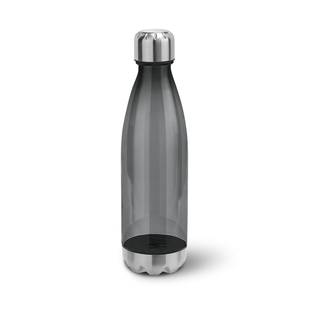 ANCER. Squeeze em AS, com tampa e base em aço inox 700 mL