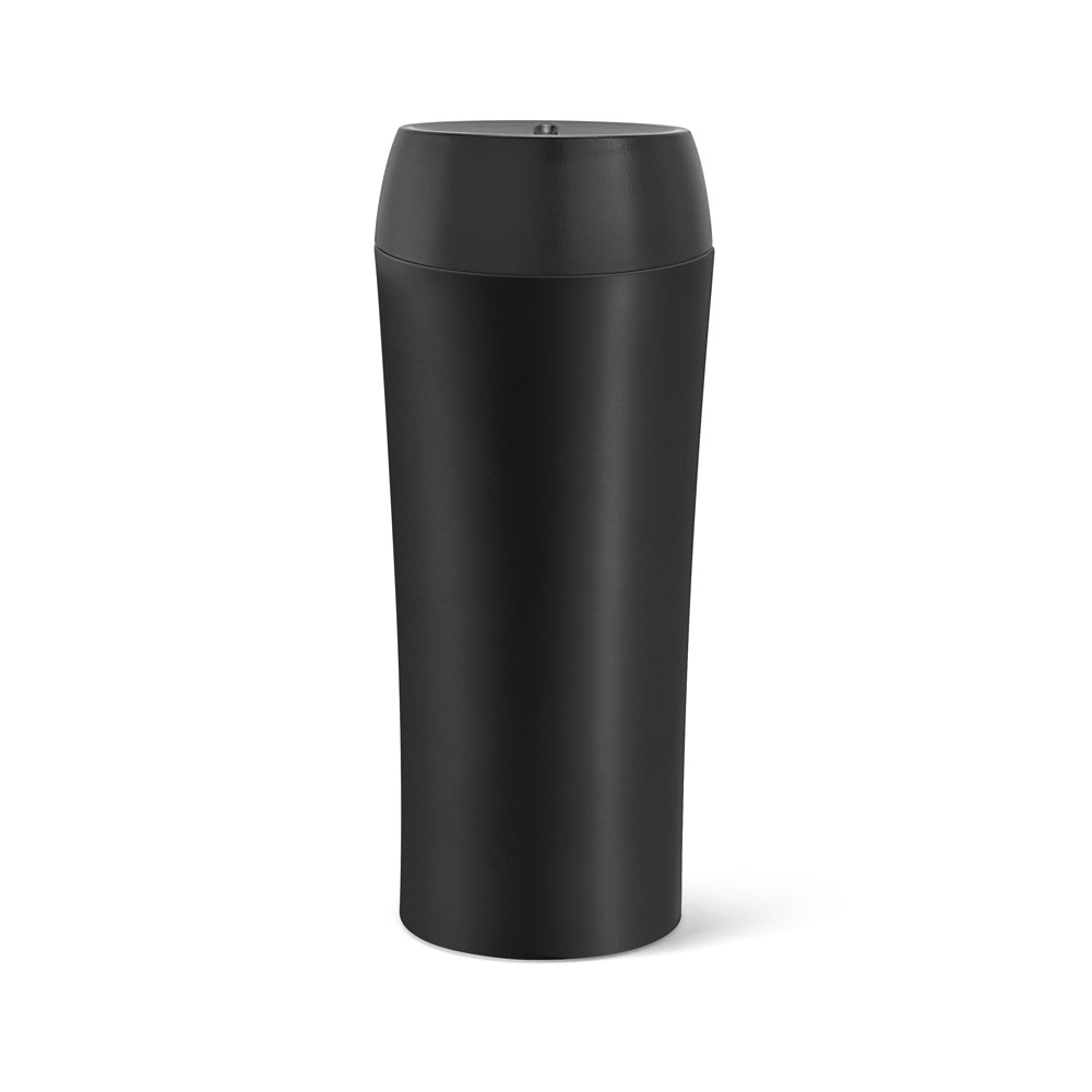 MONARDA. Copo de viagem em aço inox, térmico com parede dupla isolada a ar 470 mL