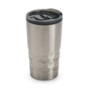 HASSI. Copo de viagem em aço inox e PP, térmico com parede dupla isolada a ar 510 Ml