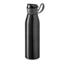 KORVER. Squeeze em alumínio e tampa flip flop em AS e PP 650 mL