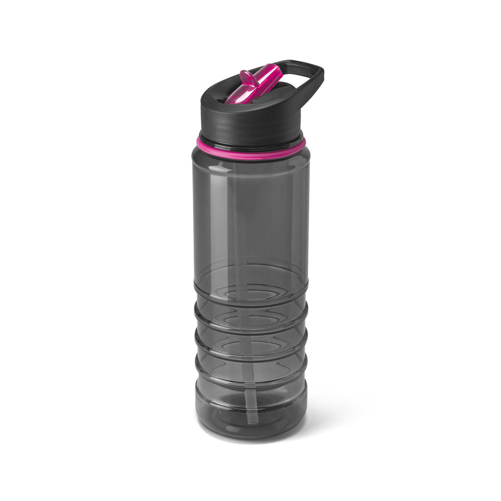 ODRET. Squeeze em AS e tampa em PP, com bico de canudo flip 650 mL