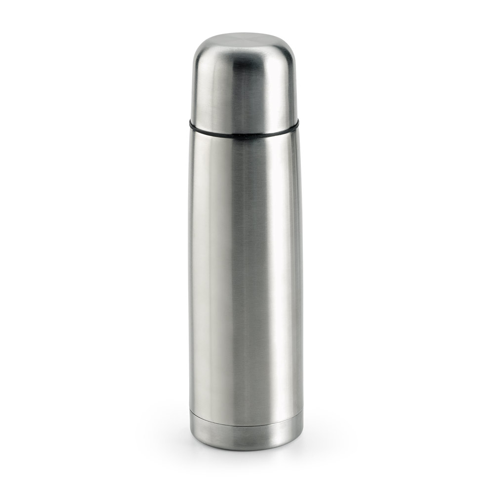 KARPOV. Garrafa em aço inox de parede dupla térmica, isolada a vácuo 500 mL