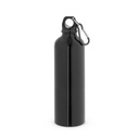 KARSTEN L. Squeeze esportiva em aço inox de parede simples com mosquetão 820 mL