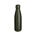 SHOW METALLIC. Garrafa em aço inox de parede dupla térmica, isolada a vácuo e acabamento metalizado 510 mL