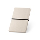 NERVAL. Caderno A5 em linho de capa dura com 192 páginas pautadas (230 g/m²)