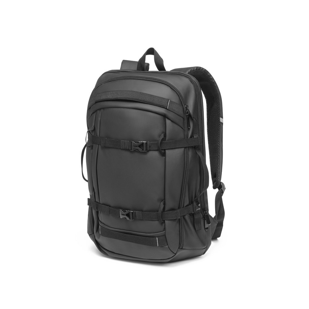 KAMPALA. Mochila para notebook em 900D poliéster reciclado de alta densidade com revestimento resistente à agua 17'3" 21 L