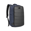 MUNIQUE. Mochila para notebook em 300D de alta densidade, com divisória para notebook 17" 21 L