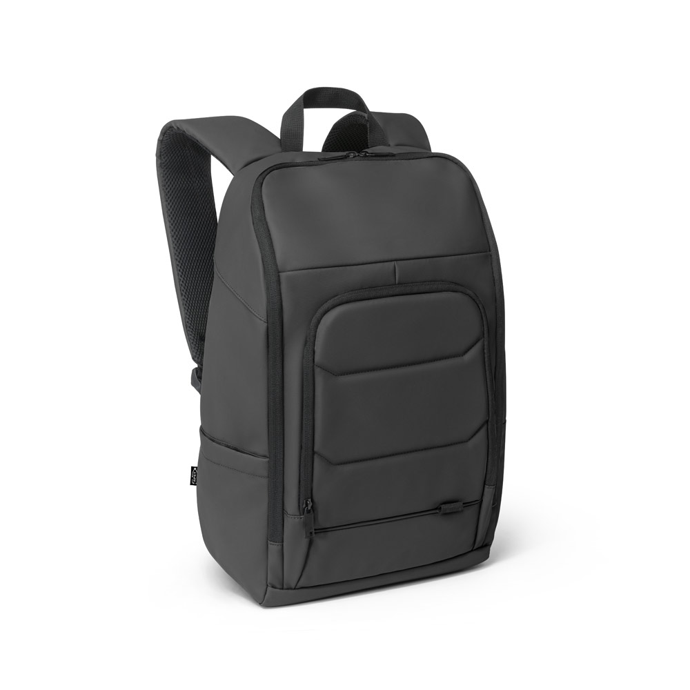 TOULON. Mochila para notebook em 600D, poliéster reciclado, de alta densidade, com revestimento resistente à água 16" 19 L