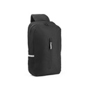 DELFOS. Mochila à tiracolo em poliéster reciclado 300D e poliéster reciclado 600D com elementos refletores
