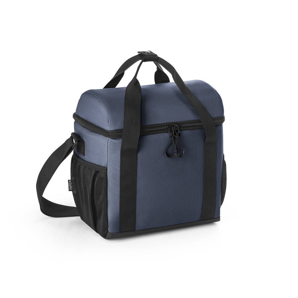 ROMA M. Cooler. Bolsa térmica almofadada 600D ripstop em poliéster reciclado com interior forrado em PEVA 11 L