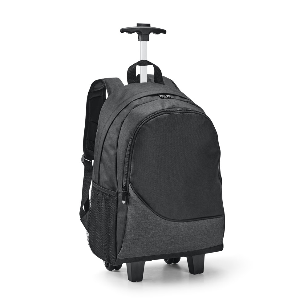 CARDIFF. Mochila trolley para notebook 15'6'' em 300D