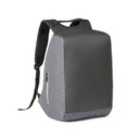 AVEIRO. Mochila para notebook 15'6'' com sistema antirroubo em 900D de alta densidade e tarpaulin 25 L
