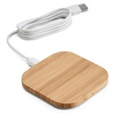 ECOPOWER. Carregador wireless super-rápido em bambu 15W