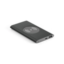 CASSINI 4'0. Bateria portátil com carregador wireless em alumínio 100% reciclado e capacidade de 4'000 mAh