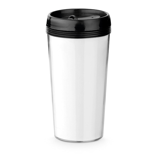 [94666-103] WERNER. Copo de viagem em PP e PS 520 mL