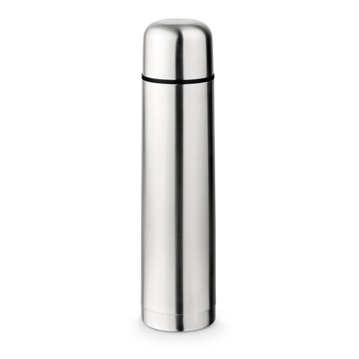 [94679-107] LITER. Garrafa em aço inox de parede dupla térmica, isolada a vácuo 1 L