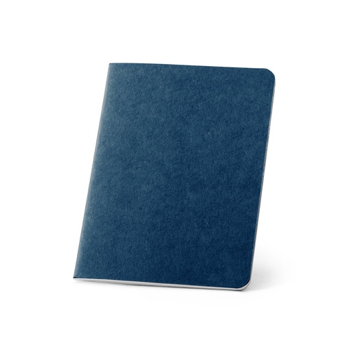 BULFINCH. Caderno B7 de capa flexível em cartão kraft reciclado com 60 páginas lisas recicladas