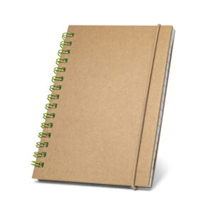 Caderno de bolso espiral com folhas pautadas BoxImport