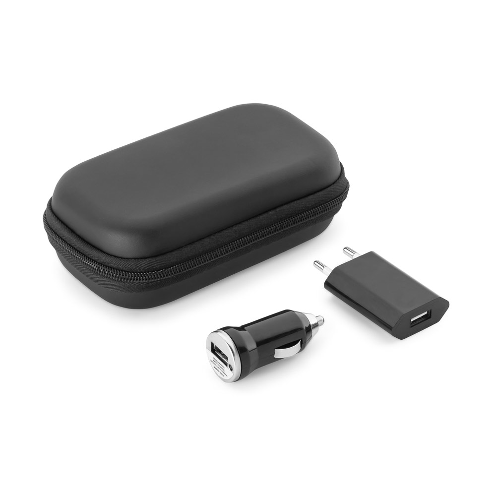 Kit de adaptadores USB em ABS BoxImport