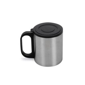 Caneca Inox 180Ml C/ Tampa BoxImport 2420X