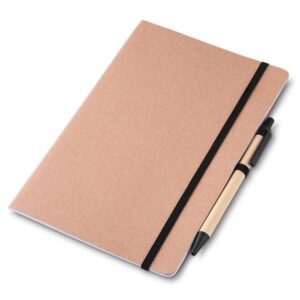 Caderno P/ Anot. Kraft C/ Caneta BoxImport 2352X