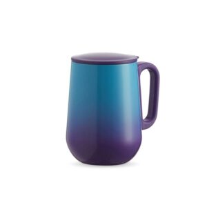 Caneca Bicolor Parede Dupla 250Ml BoxImport 2411X