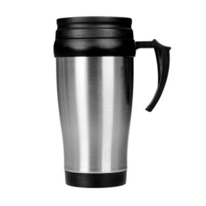 Caneca 400Ml C/ Tampa BoxImport 2401X